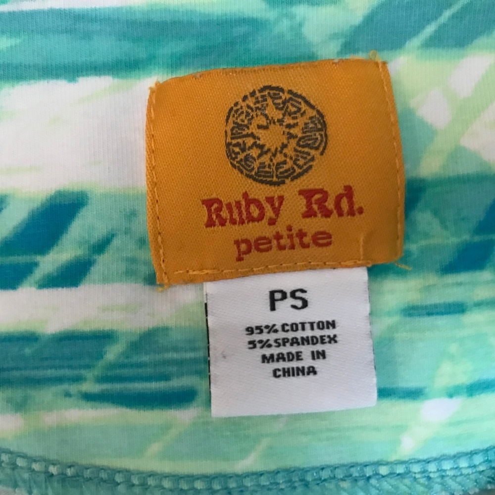 Vintage Ruby Rd. Ps Top Boat Neck, Pull Over Top - image 6